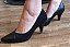 SCARPIN 1102 PRETO / PRETO SUEDE - Imagem 6