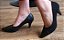 SCARPIN 1102 PRETO / PRETO SUEDE - Imagem 8