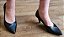 SCARPIN 1102 PRETO / PRETO SUEDE - Imagem 7