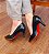 SCARPIN EM COURO 971292 PRETO / SOLA VERMELHA - Imagem 1