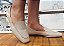LOAFER EM COURO 79989 OFF WHITE /  TACHAS DOURADA - Imagem 4