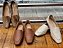 LOAFER EM COURO 79989 OFF WHITE /  TACHAS DOURADA - Imagem 5