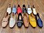 LOAFER EM COURO 79989 OFF WHITE /  TACHAS DOURADA - Imagem 6