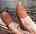 LOAFER EM COURO 79989 CARAMELO / TACHAS DOURADA - Imagem 1