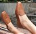 LOAFER EM COURO 79989 CARAMELO / TACHAS DOURADA - Imagem 8