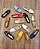 LOAFER EM COURO 79989 CARAMELO / TACHAS DOURADA - Imagem 6