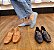 LOAFER COURO 79999 AZUL TEXTURIZADO - Imagem 3