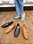 LOAFER COURO 79999 AZUL TEXTURIZADO - Imagem 9
