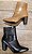 BOTA COURO 1141378 PRETO / PRETO TEXTURIZADO - Imagem 5