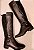 BOTA COURO 264072 PRETO / PRETO TEXTURIZADO - Imagem 4