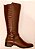 BOTA COURO 264072 CARAMELO / CARAMELO TEXTURIZADO - Imagem 3