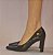 SCARPIN 431001 PRETO  TEXTURIZADO - Imagem 4