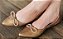 SAPATILHA 745485 BRONZE TEXTURIZADO / PEDRAS CRISTAL BRONZE - Imagem 7