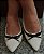 SAPATILHA CONFORTO  745479 BRANCO TEXTURIZADO / PRETO - Imagem 3