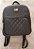 MOCHILA 006 PRETO / PRETO MATELASSÊ - Imagem 1