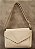 BOLSA DE OMBRO LATERAL 00301 OFF WHITE VERNIZ  / VERNIZ RISCADO - Imagem 2