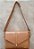 BOLSA ALÇA DE OMBRO LATERAL 009 CARAMELO / CARAMELO TEXTURIZADO - Imagem 3