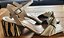SANDÁLIA COURO 398418 OFF WHITE / PRETO/ CARAMELO TEXTURIZADO - Imagem 9