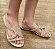 CHINELO 100180 NUDE / PEDRAS CRISTAL DOURADA - Imagem 1