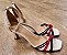 SANDÁLIA SALTO CARRETEL 96141 OFF WHITE / MARINHO / VERMELHO - Imagem 7