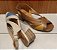 SANDÁLIA COURO 221735 OFF WHITE / AZUL / OFF WHITE - Imagem 5
