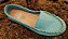 MOCASSIM CONFORT  COURO ADH903 AZUL TIFANY - Imagem 1