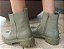 BOTA COURO 50281 VERDE MILITAR / PEDRAS ONIX / SOLADO TRATORADO - Imagem 4