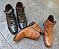 BOTA COURO 679 CARAMELO /  PLISSADA UM DETALHE COM MUITO ESTILO - Imagem 9
