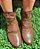 BOTA COURO 58112 CHOCOLATE / PLISSADA E DETALHE COM  ZIPER / ESTILO E CHARME - Imagem 4