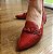 SAPATILHA CONFORTO  45533 VERMELHO TEXTURIZADO - Imagem 5