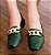 MOCASSIM 14670 VERDE MATELASSÊ / CORRENTE DOURADA - Imagem 1