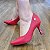 SCARPIN 670002 VERMELHO / SALTO VERNIZ VERMELHO - Imagem 2
