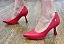 SCARPIN 670002 VERMELHO / SALTO VERNIZ VERMELHO - Imagem 3