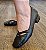 SCARPIN COURO 81383 PRETO / PRETO TEXTURIZADO - Imagem 1