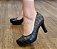SCARPIN 25027 PRETO TEXTURIZADO - Imagem 5