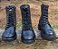 BOTA COURO 50271 PRETO / CADARÇO E ZIPER / SOLADO TRATORADO - Imagem 5