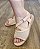 SANDÁLIA CONFORT 46849  NUDE / MALHA NUDE / FECHO EM VELCRO / PALMILHA MACIA COM MEMÓRIA E AMORTECIMENTO / MELHOR ABSORÇÃO. - Imagem 3