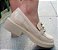 MOCASSIM 14713 AREIA TEXTURIZADO / CORRENTE DOURADA / CHARME E ESTILO PARA SEU DIA - Imagem 8
