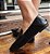 LOAFER EM COURO 79992 PRETO TEXTURIZADO - Imagem 4