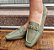 LOAFER EM COURO 79988 VERDE MILITAR / CHARME TOTAL - Imagem 1
