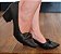 SCARPIN 1130 PRETO / SALTO BLOCO / CLASSE NO SEU DIA A DIA - Imagem 7