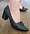 SCARPIN 1130 PRETO / SALTO BLOCO / CLASSE NO SEU DIA A DIA - Imagem 6