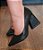 SCARPIN 1851 PRETO TEXTURIZADO / SALTO BLOCO / ESTILO EM QUALQUER LOOK - Imagem 10