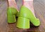 SCARPIN COURO 22541 VERDE / SALTO FORRADO EM COURO - Imagem 11