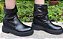BOTA 14707 PRETO / TECIDO SANFONADO TEXTURIZADO - Imagem 3