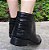 BOTA COURO 87171 PRETO / DETALHE RECORTE EM TIRAS / DOSE EXTRA DE BELEZA E CONFORTO NO SEU LOOK - Imagem 2