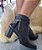 BOTA CONFORTO EM COURO 3380 PRETO - Imagem 2