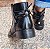 BOTA COURO 12800 PRETO / TRASEIRA COM DETALHE EM AMARRAÇÃO - Imagem 3