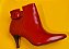 BOTA COURO 41700 VERMELHO / ESTILO E CONFORTO - Imagem 3