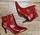 BOTA COURO 41700 VERMELHO / ESTILO E CONFORTO - Imagem 4